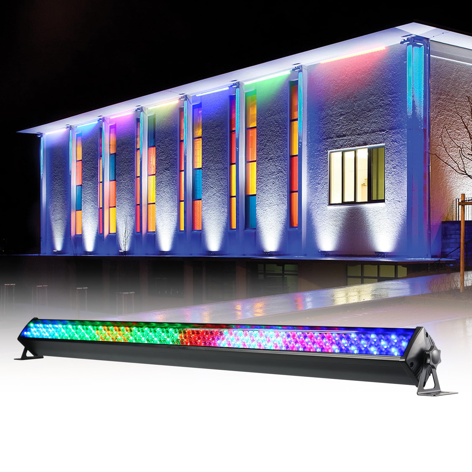 Barre Lumineuse LED Wash DMX et RDM pour un contrôle intelligent du jeu de lumière