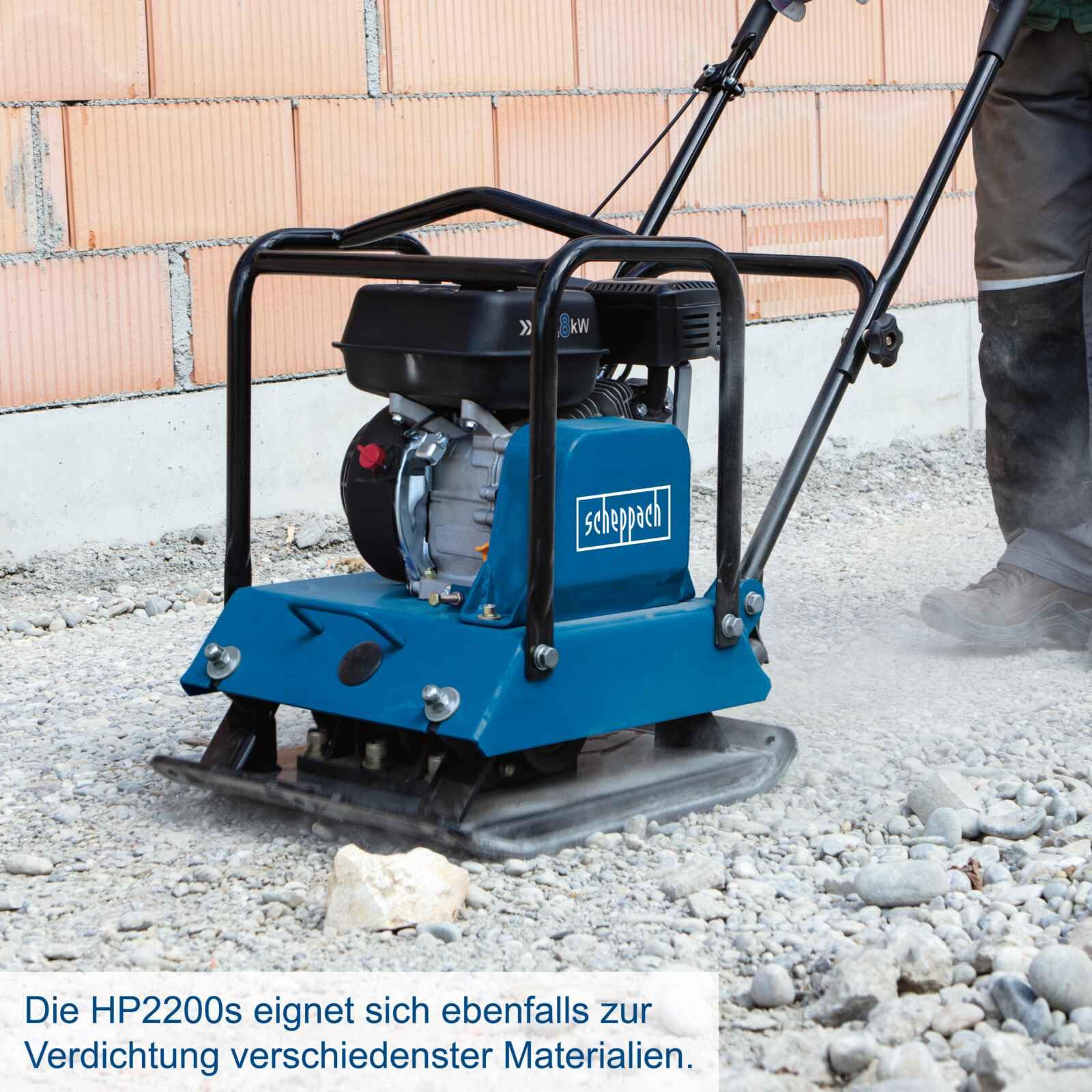 Piastra vibrante SCHEPPACH 6,5 HP - HP2200S - obsoleta