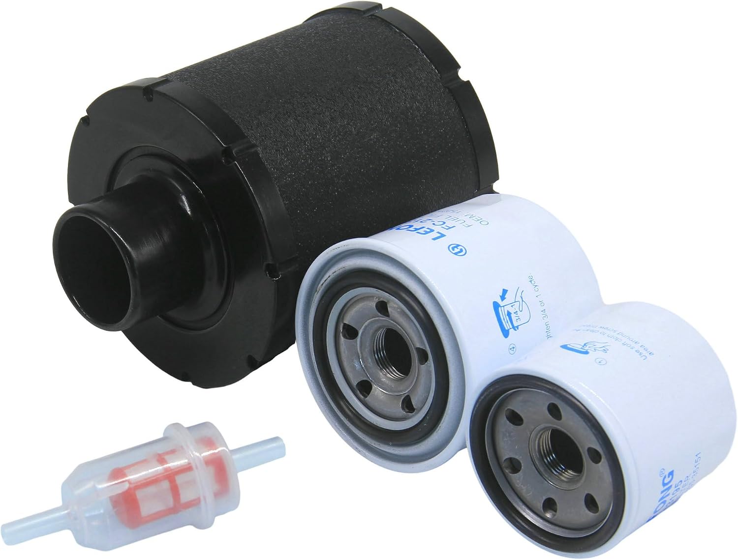 ST-1121 Filter Kit Replaces 259935 KIT, air cleaner 258349, Oil 187443, Fuel 259934, In Line Fuel 213858 Compatible with Miller For Kubota D722 and Kubota D902 engines (4 Pcs)