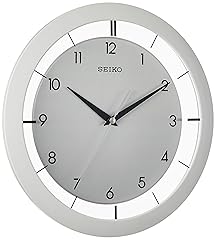 SEIKO QXA 520 WLH Metal Non Ticking Wall Clock, White, 11 Inch product image