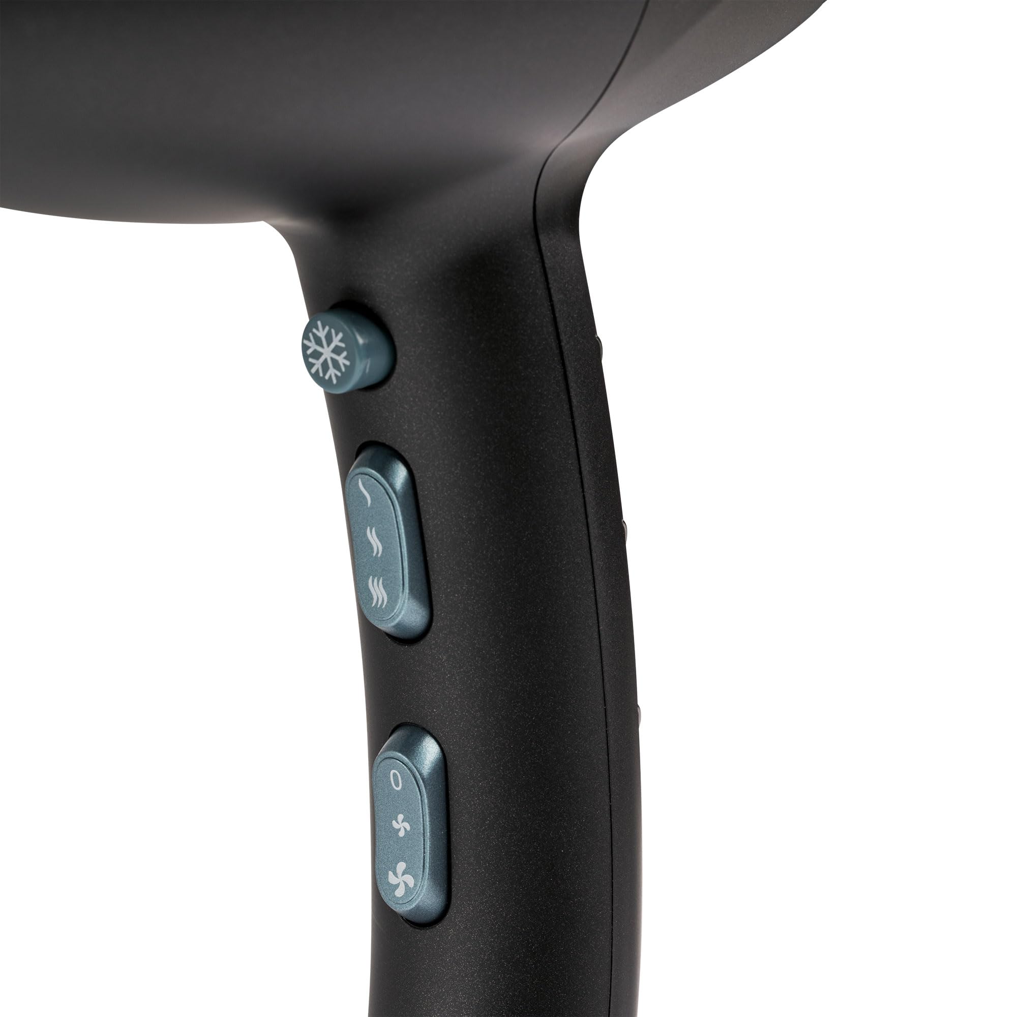 JATA JBSC1195 - Asciugacapelli agli ioni 2600 W, senza increspatura, con diffusore e concentratore, 3 livelli di temperatura e 2 flussi d'aria, pulsante a freddo