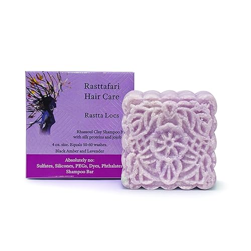 Rastta Locs Organic Loc - Barra de champú con acondicionadores hechos para rastas, trenzas, rastas. Elimina la acumulación y los residuos del