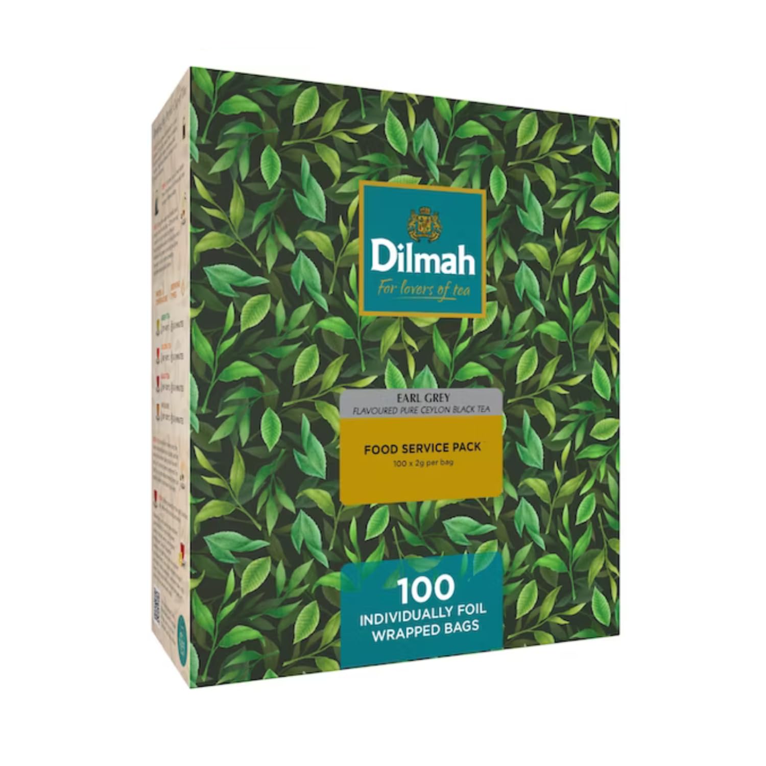 Dilmah® | Wyśmienita czarna herbata Earl Grey | Mocna i aromatyczna czarna herbata bergamotowa - 100 torebek herbaty (200 gr) | Herbata Earl Grey Ho.Re.Ca.