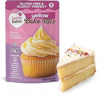 12 Birthday Dessert Recipes Perfect for Celebrating at Home 123 Better Batter Yellow Cake Mix | Certified Kosher, Vegan & Gluten Free Mi...