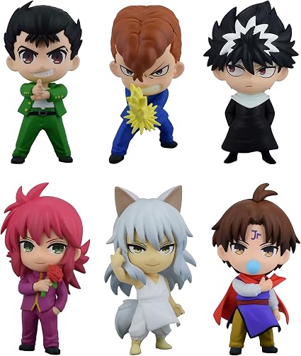 Amazon Co Jp ぴえろ 幽遊白書 ミニフィギュア コレクション Box商品 全6種 6個入り 約全高50mm Atbc Pvc Abs製 ホビー 通販