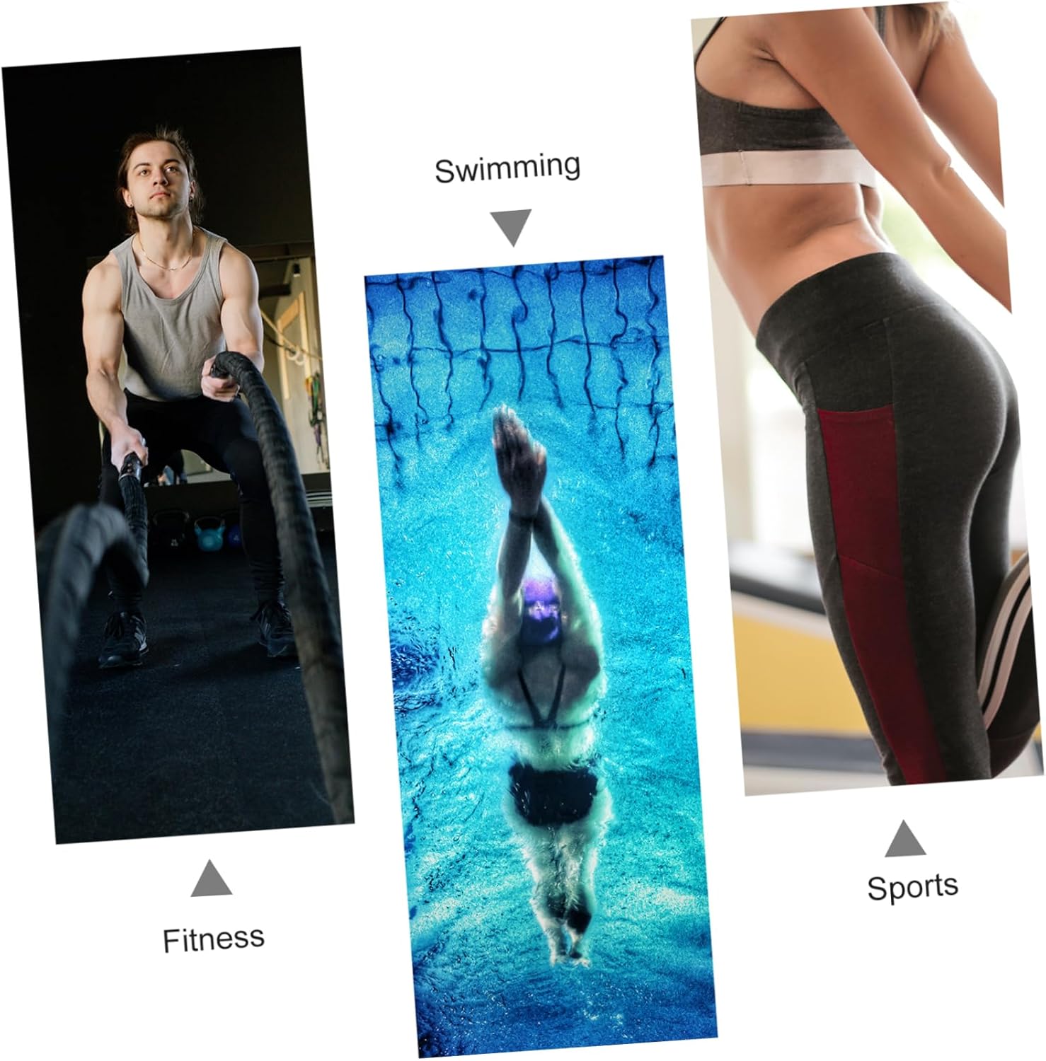 2pcs Elastic Rope Swim Resistance Equipment Swimming Bungee Cord Set Swimming Pool Training Belt Resistance Leash Swim Training Belt Aldult Red Belt Swimming Belts
