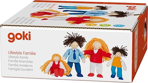 Miniatura 6 de Goki Muñeca familiar de títeres flexibles