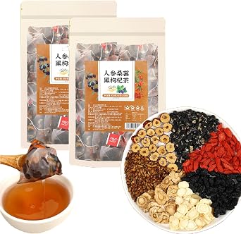 Sip Into Nature With Every Cup Of Ginseng Six Treasure Tea, Kidney Tea Formula Ginseng Eight TreasuresTea, Natural Liver And Kidney Care Pure Chinese Herbal Medicine Five Treasure Teas 2