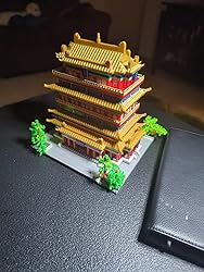 Amazon.com: wriyvngs Chinese Architecture Micro Building Blocks Set ...