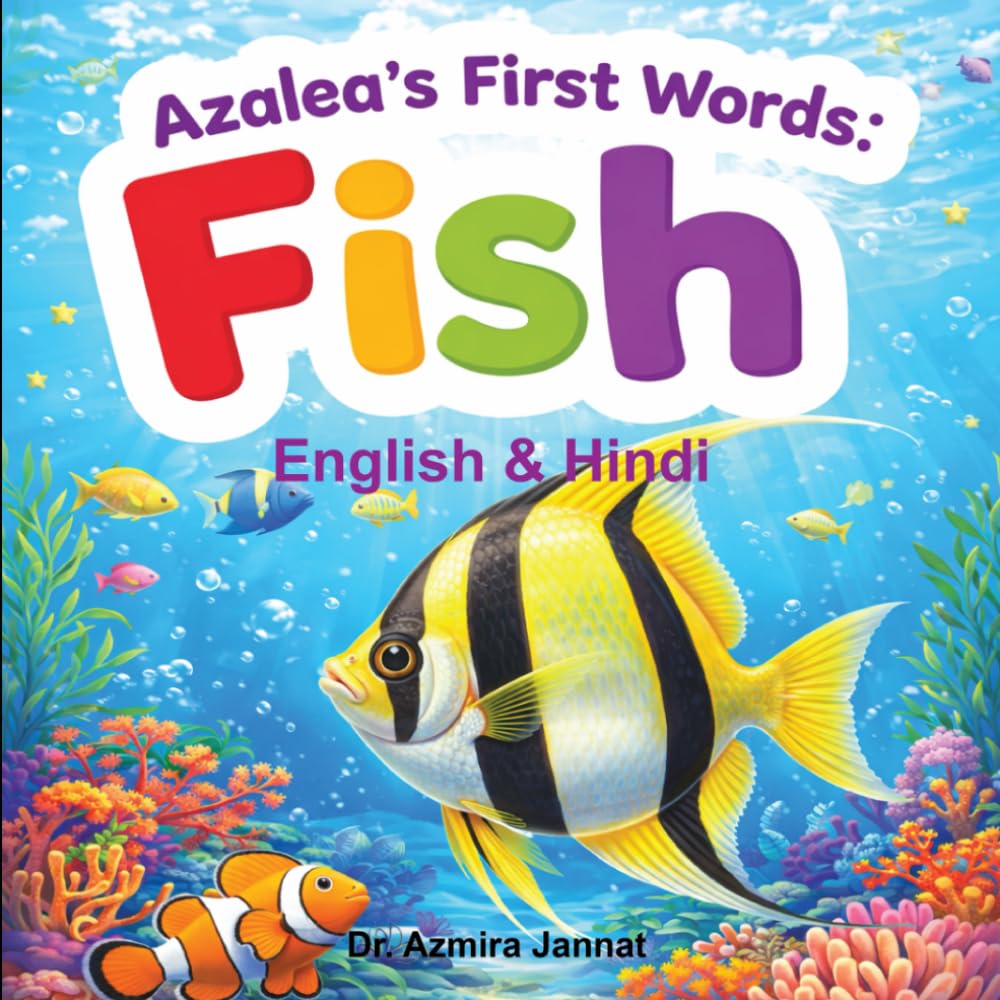 Azalea’s First Words: Fish English & Hindi