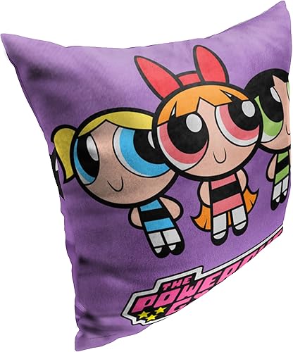 Miniatura 5 de Northwest Cartoon Network's Powerpuff Girls - Almohada de 18 x 18 pulgadas, Little Crime Fighters
