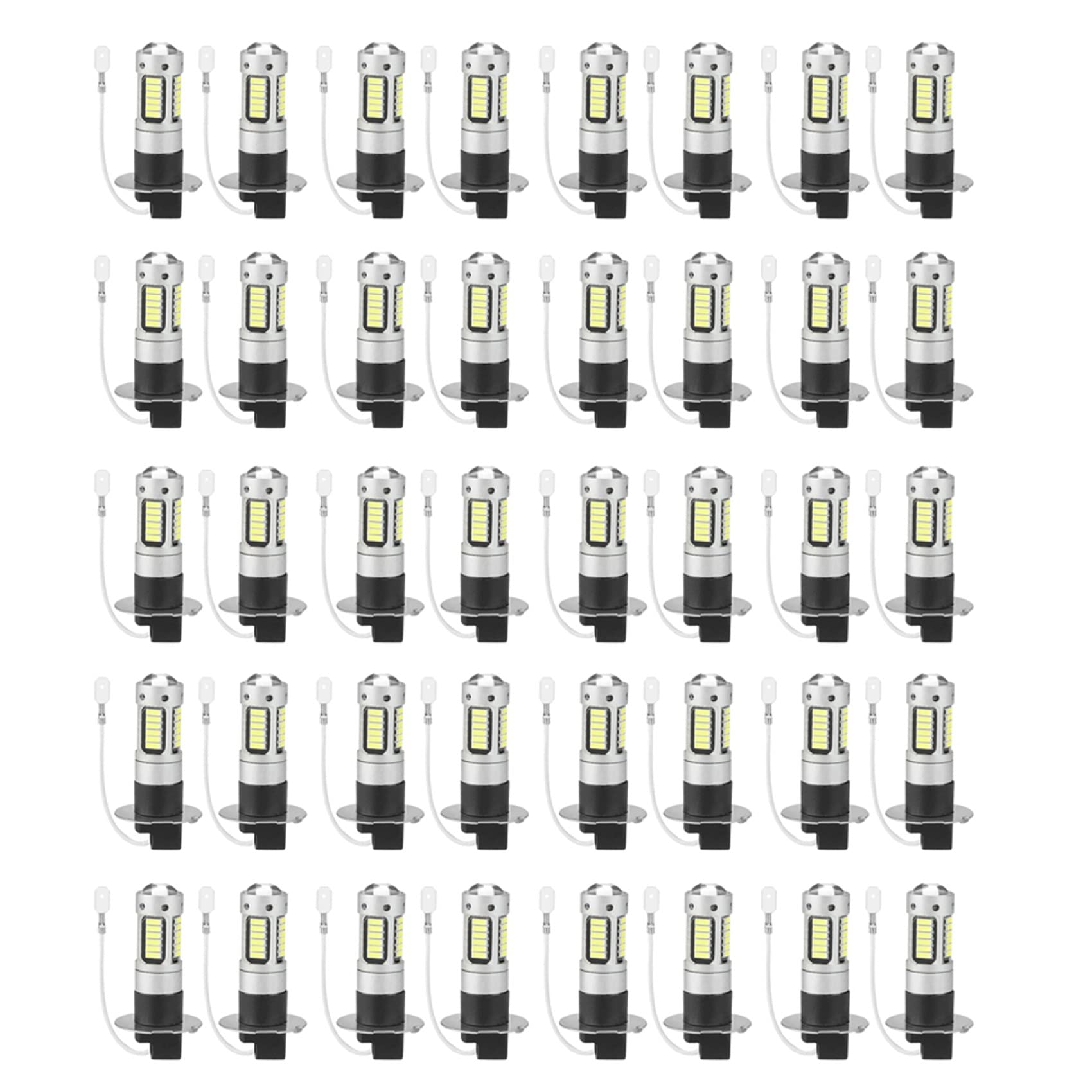 Kit luces H3 LED antiniebla 6000K de conducción diurna superbrillante 8