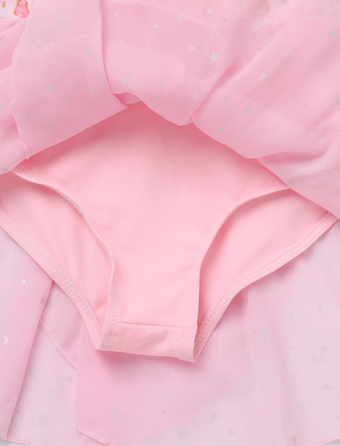 Ballet Leotards for Girl with Shiny Sequins Tulle Skirt Ballerina Dance Outfits Toddler Cross Back Ballet Dress - Image 4