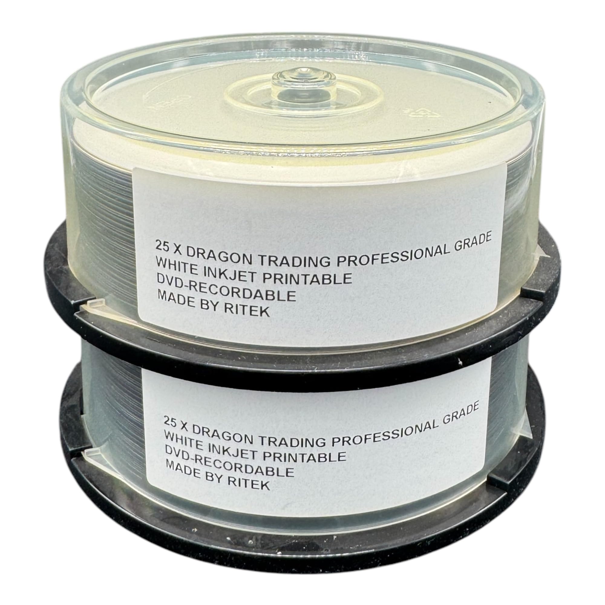 DVD-R 16x White Full Face Thermal Printable (100 Stack), [Importado de UK]