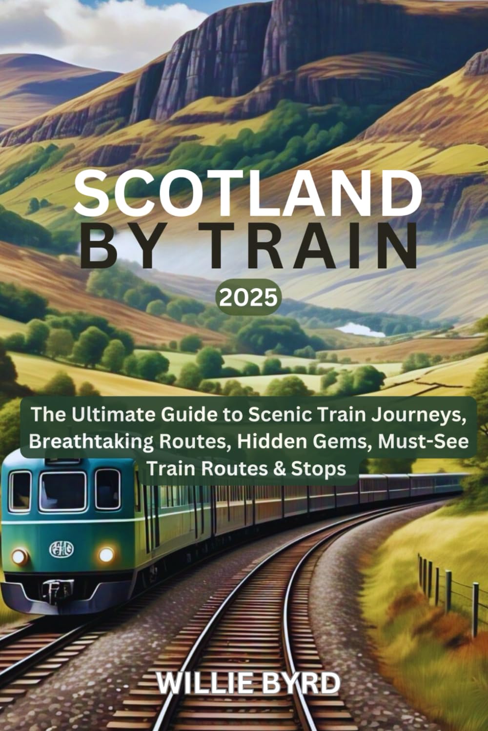 SCOTLAND by TRAIN: The Ultimate Guide to Scenic Train Journeys, Breathtaking Routes, Hidden Gems, Must-See Train Routes & Stops      Paperback – Large Print, February 22, 2025