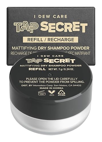Miniatura 10 de I DEW CARE Tap Secret - Champú Seco en Polvo con Biotina y Ginseng Coreano - Champú Seco Natural Sin Aerosol para Mujeres Aroma de Vainilla Cálida