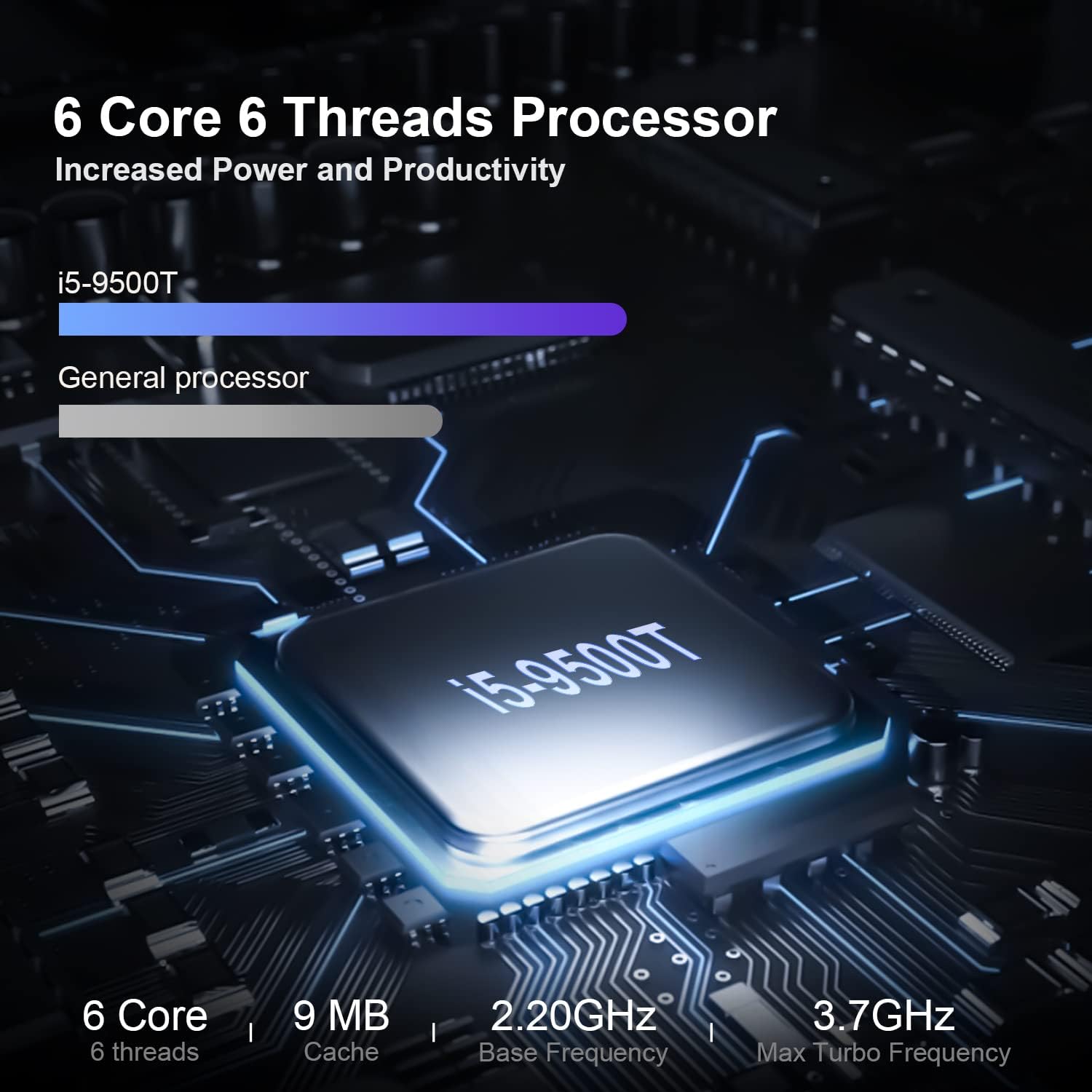 Lenovo ThinkCentre M920q Tiny Desktop Intel i5-9500T Up to 3.70GHz 16GB RAM New 1TB NVMe SSD Built-in AX210 Wi-Fi 6E BT HDMI Dual Monitor Support Wireless Keyboard and Mouse Win11 Pro (Renewed)