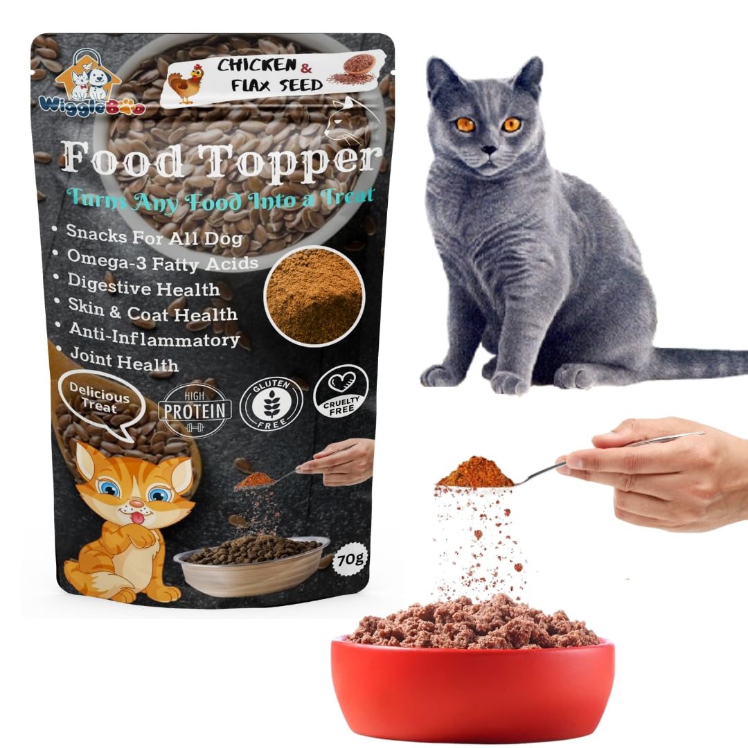 See full amazon price history chart for WiggleBoo Magical Cat Food Topper || Joy of Best Taste || Chicken & Flax Seeds Flavour || Grain Free & Protein Rich || Anti Oxident || 70g WiggleBoo Magical Cat Food Topper || Joy of Best Taste || Chicken & Flax Seeds Flavour || Grain Free & Protein Rich || Anti Oxident || 70g (B0CQLHFN73) Amazon Price History, Amazon Price Tracker