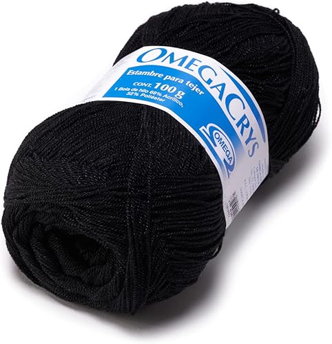Miniatura 8 de OMEGACRYS [100gr] - de Omega - Hilo fino de cristal ideal para todas las manualidades - Color 01-Blanco 200 01-blanco 200,01-gris claro 210,03-Azul