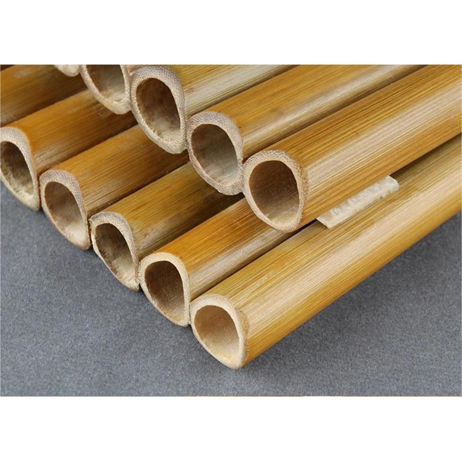 Pan Flute Instrument 13 C/G KEY Pipes Pan Flute Bamboo Pan Pipe Traditional Woodwind Musical Instrument For Musical Lover(Left,G)
