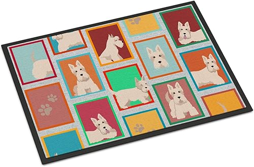 Vista 513 de Caroline's Treasures MLM1087MAT - Felpudo de perro de montaña bernés de 18 x 27 pulgadas, para interiores y exteriores, para entrada, Bernese