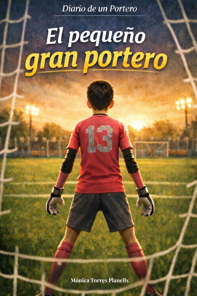 El pequeño gran portero: Una historia de fútbol, valentía y fuerza de quien defiende la portería (Diario de un portero) (Spanish Edition)