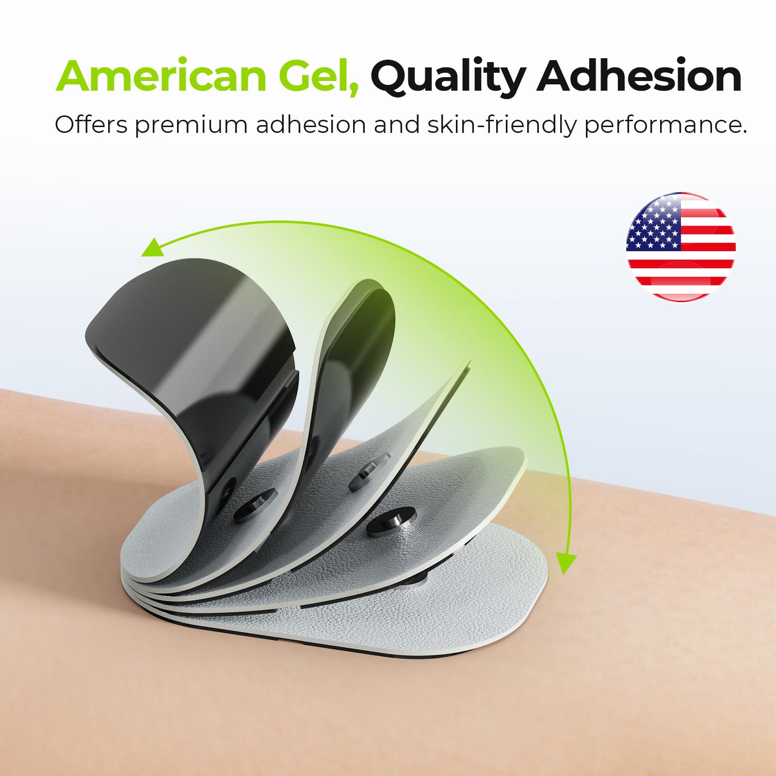 AUVON TENS Electrode Pads - 12 Pack -3 AUVON TENS Electrode Pads - 12 Pack -3