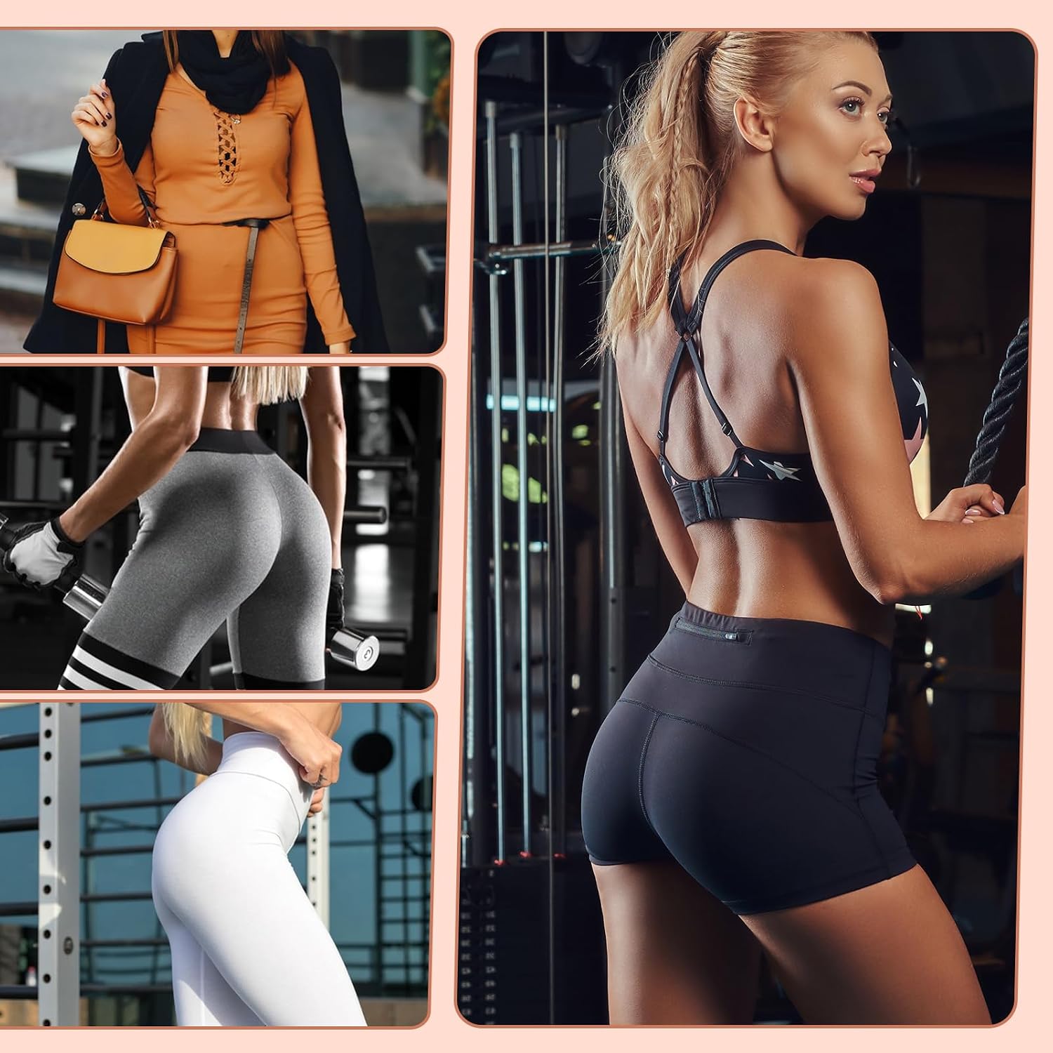 JJUNW 2 Pcs Hip Dip Pads for Women, Self-Adhesive Silicone Hip Pads, Reusable Butt Lift Pad Fill Hips Dips Create Round Butt & Hourglass Figure (Skin Color)