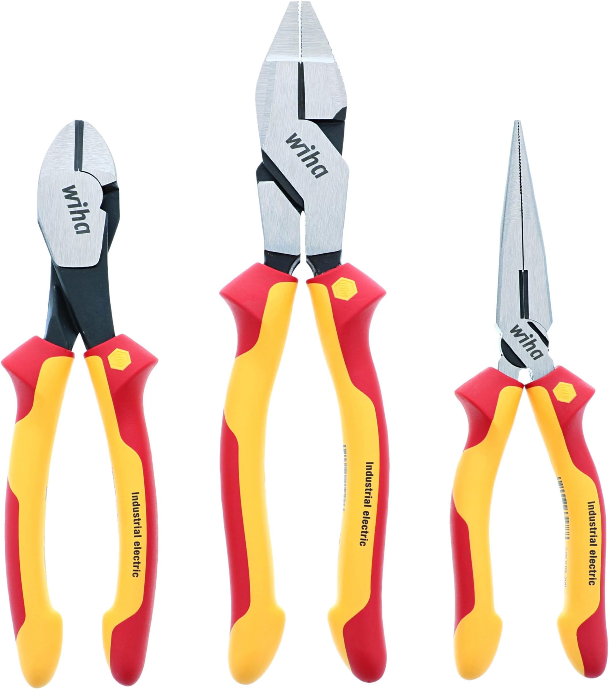 Wiha 32698 Pliers and Cutter Set, 3 Piece