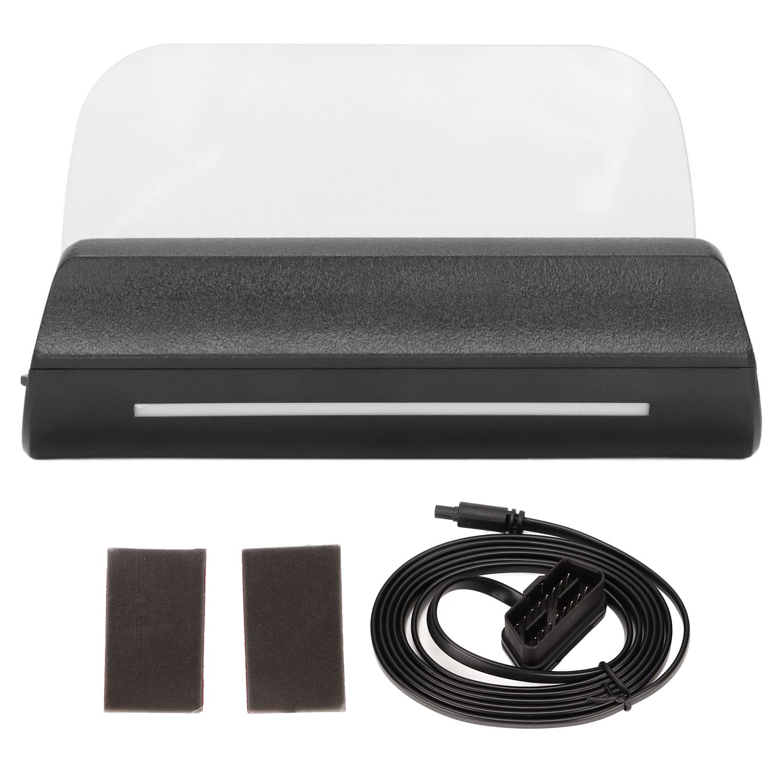 Aramox Wyświetlacz HUD do OBD2, 6 Trybów Wyświetlania z RGB Oświetleniem