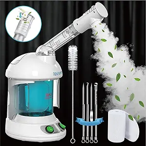 Nano Ionic Facial Steamer with 360° nozzle