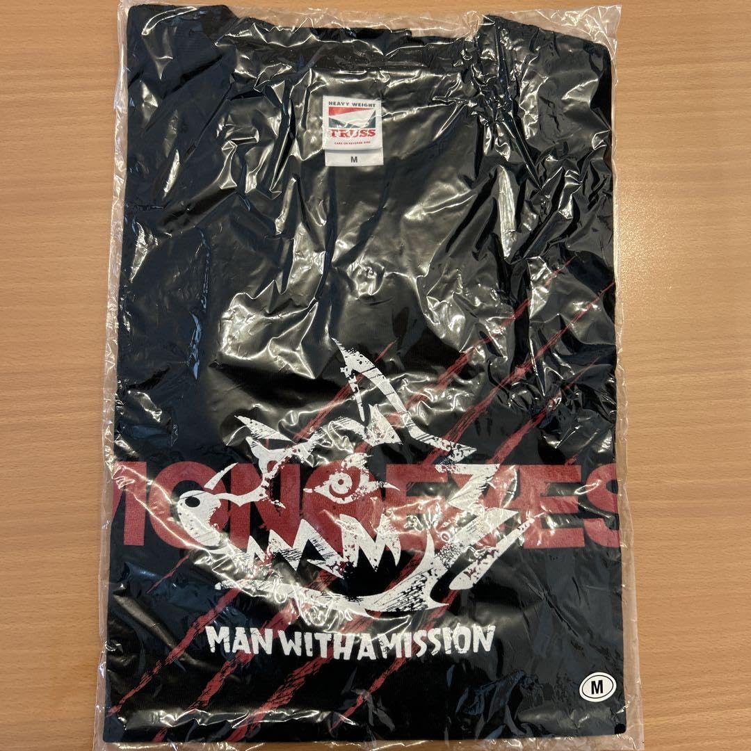 MONOEYES✖️Man with a mission Lサイズ MONOEYES x MWAM WネームT