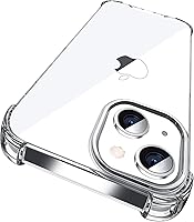 Vista 1 de ORIbox - Funda para iPhone 13, con 4 esquinas a prueba de golpes, transparente