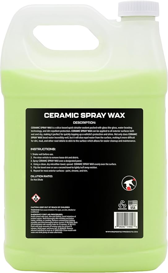 Pro Perfect Spray Wax Cerámico 1 Galón miniatura 2