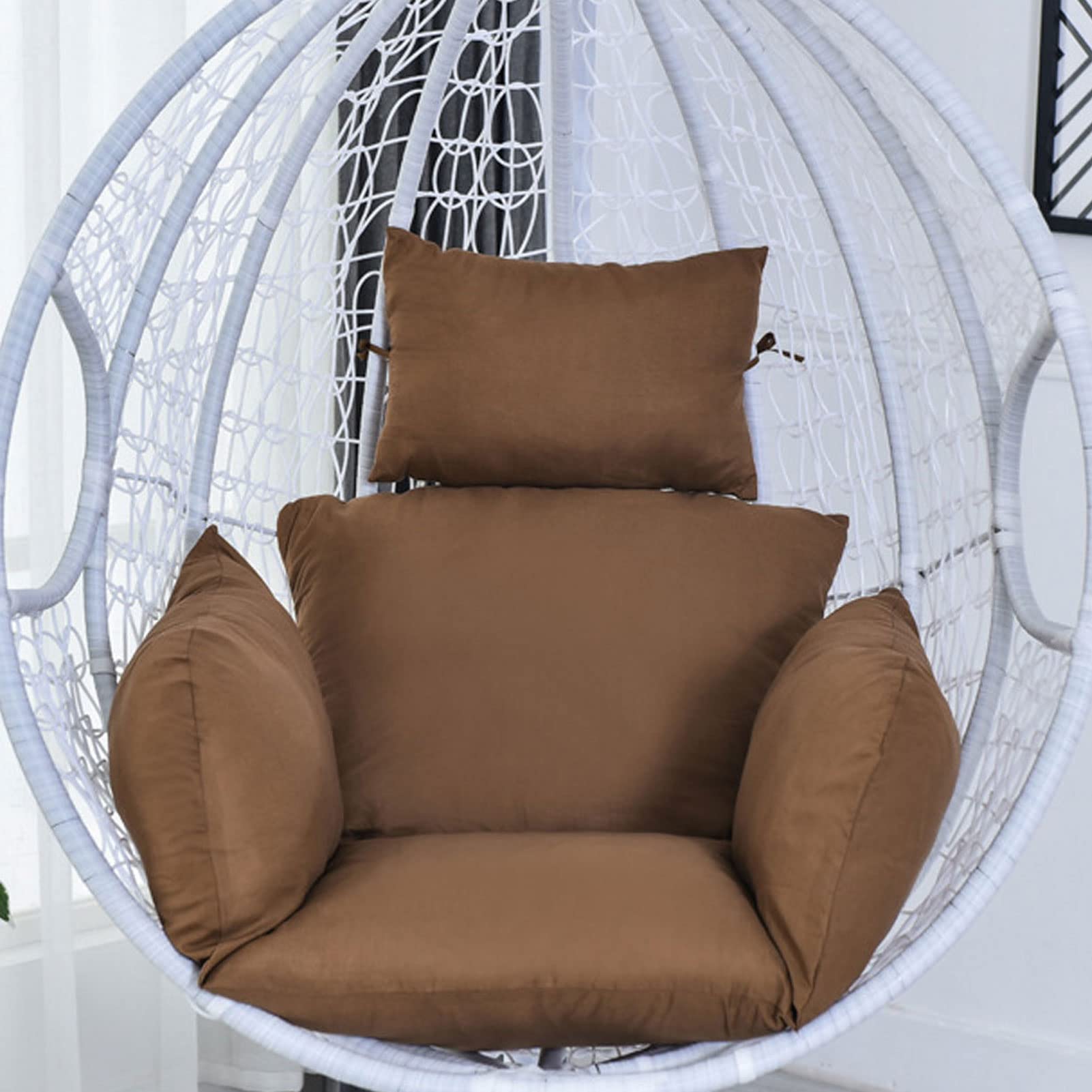 Coussin de chaise pivotante uniquement pour hamac suspendu extérieur