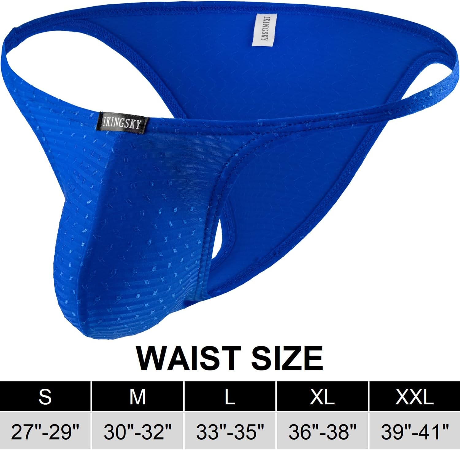 iKingsky Men's Silky Cheeky Briefs Sexy Pouch Bikini Underwear Stretch Bluge Mens Under Panties - Image 7