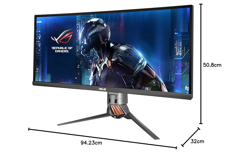 PG348Q ASUS ウルトラワイド モニター ASUS ROG Swift PG348Q Monitor de jogos de 34 polegadas curvo