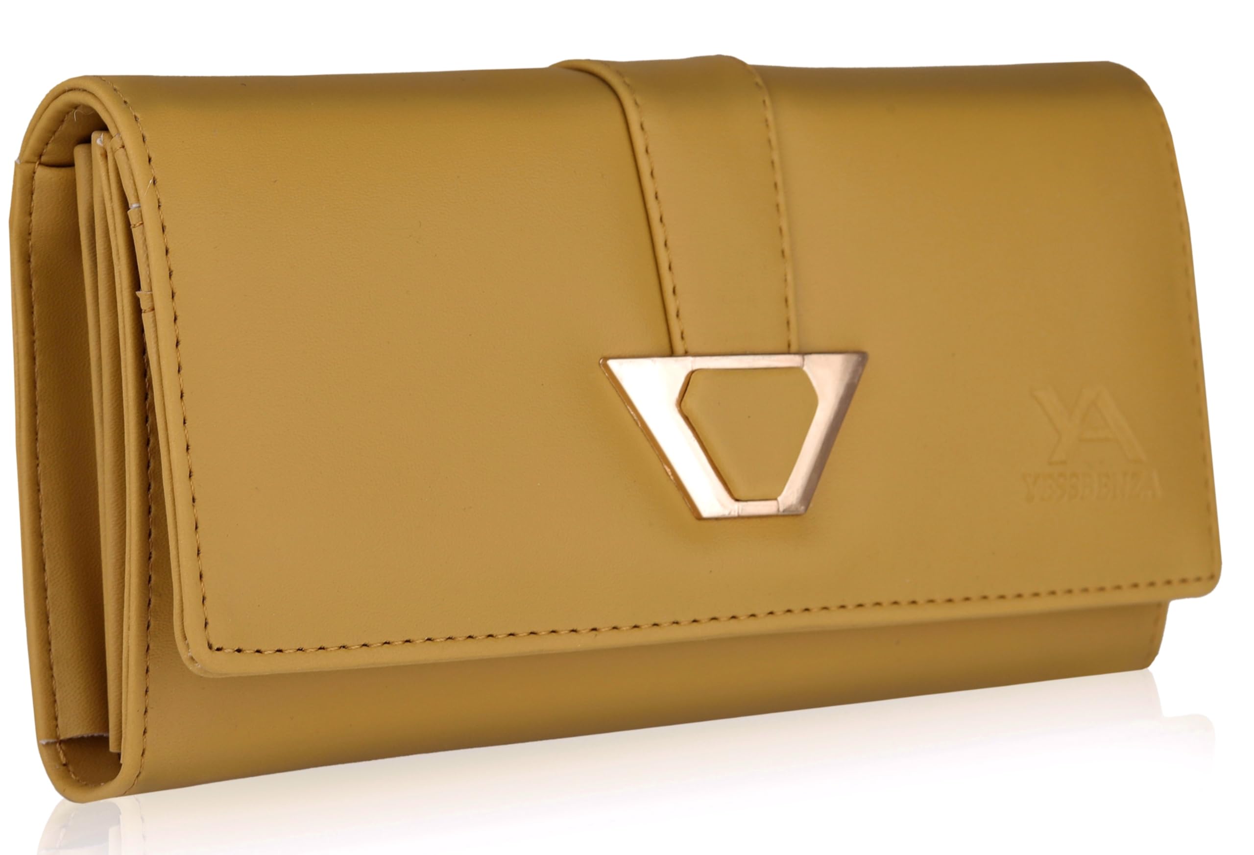 Faux Leather | Clutch for Women Daily Use | Ladies Hand Purse for Girls Stylish Latest | Ladies Purse for Latest | Gifts for Women Mobiles Purse | Gift for Girls (Mustard Yellow)-image-15