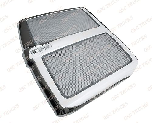 Miniatura 3 de QSC Truck Parts Marco de rejilla con pantalla de insectos para Kenworth T680 L29-6155-100 L45-6064-110