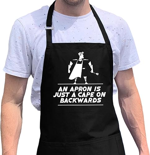 Miniatura 1 de ApronMen - Funny Apron For Men - BBQ Gifts for Men & Unique Gifts for Fathers - Mens Aprons for Grilling