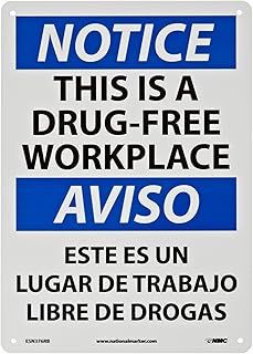 NMC ESN376RB Bilingual OSHA Sign, Legend
