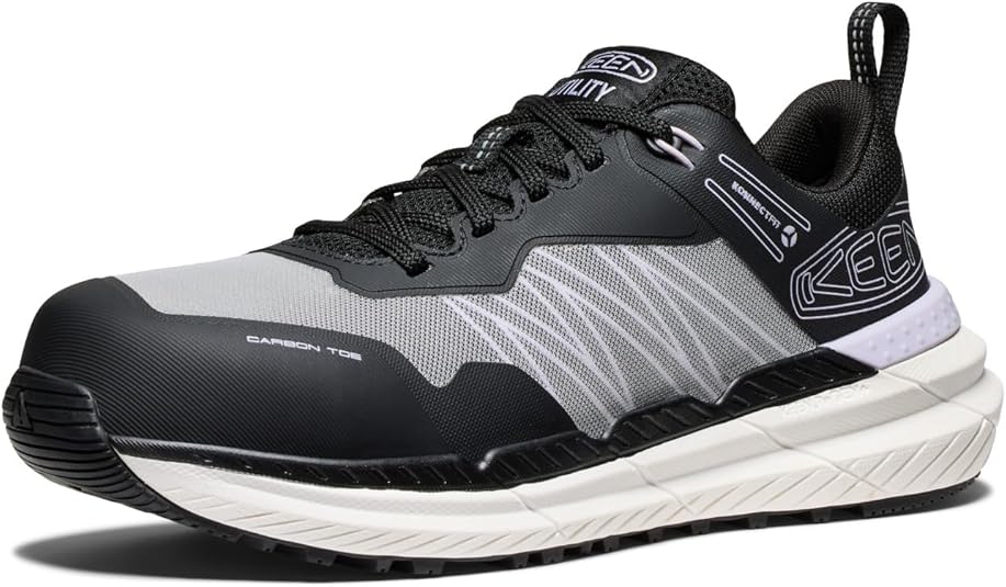 安全靴　KEEN SPEEDWORKS ブラック　27㎝　UK8 Men's Speedworks ESD Work Sneaker (Carbon Toe) | Black/Black