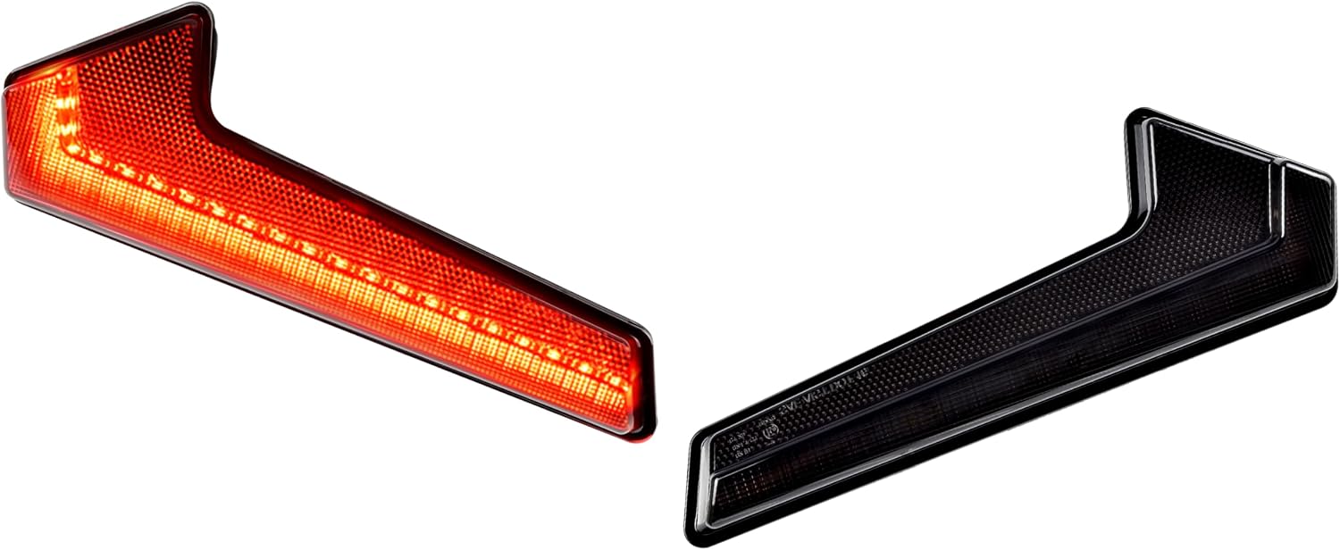 LED Tail Lights Assembly for Polaris RZR XP 1000/Turbo/Sportsman 18-23, Smoky Brake Stop Taillights Rear Lamps Kit for RZR XP 1000 Turbo Sportsman 570 850 1000 2018-2023 Accessories(2PCS)