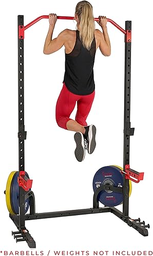Miniatura 5 de Sunny Health & Fitness Multifunctional Strength Training Home Gym – Complete Workout Equipment with Training Attachments, Optional Squat Stand,