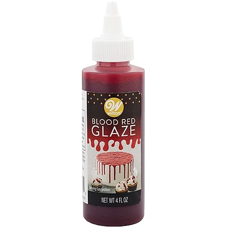 Edible Red Blood Glaze Icing Adds a Touch of Creepy to Your Cake