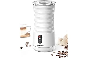 RATRSO Electric Milk Steamer: Your Dreamy Indulgence for Rich, Frothy Milk
