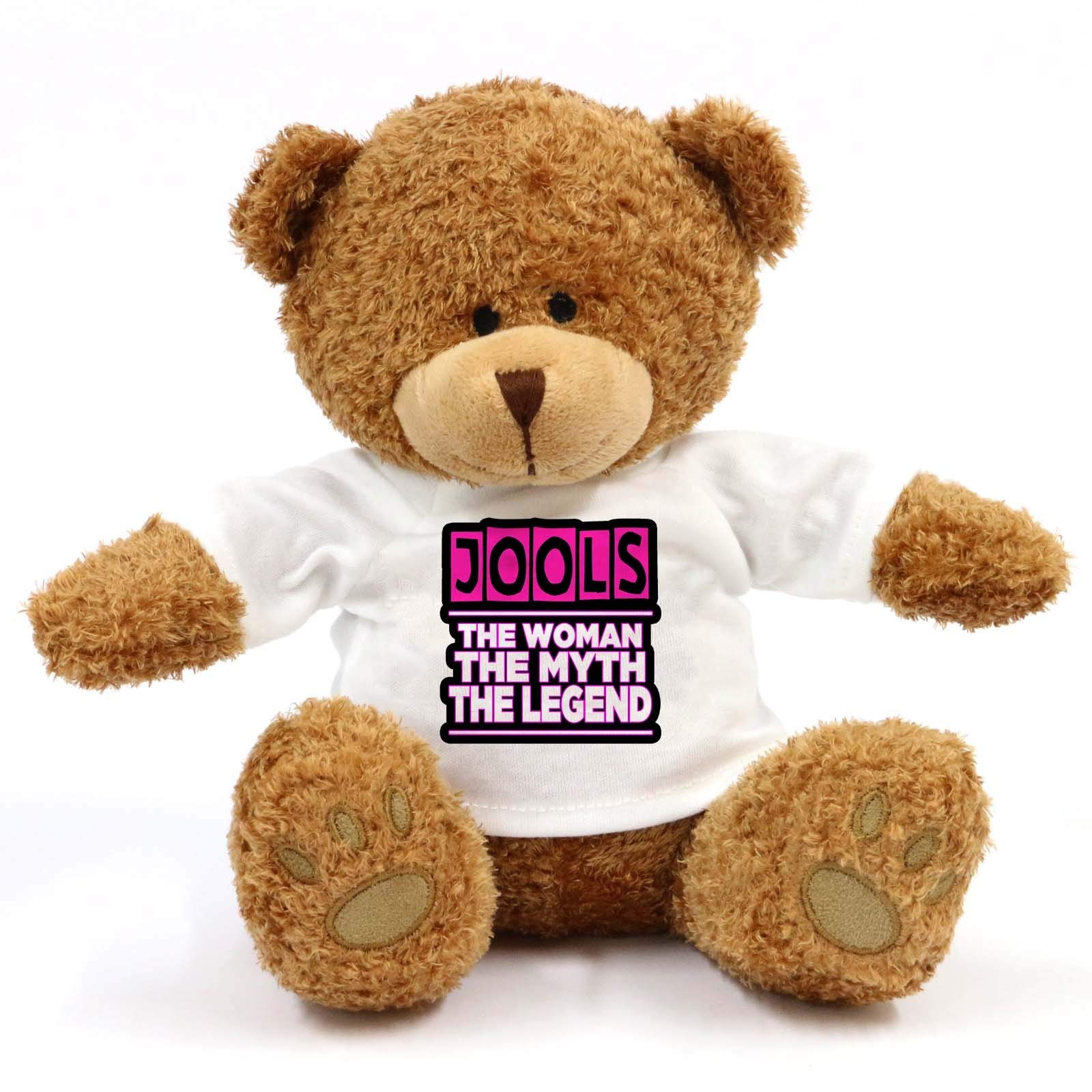 Jools - The Woman, Myth, Legend Teddy Bear - Gift For Fun
