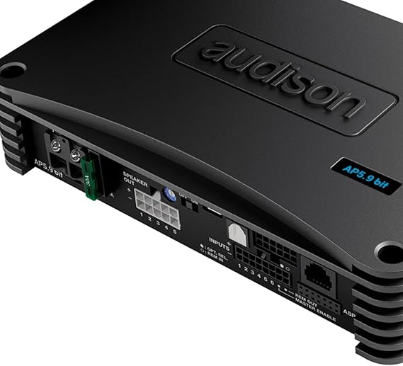 Audison Ap5.9 bit 5 channel amplifier with built in sound processor