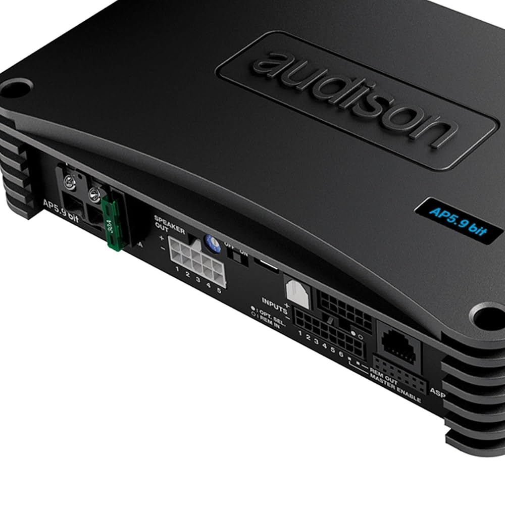 中古品 audison AP5.9 bit アンプ内蔵DSP Amazon.com: Audison Ap5.9 bit 5 channel amplifier with built
