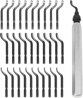 Metal Deburring Tool 31pcs HSS for blades for Steel Aluminum